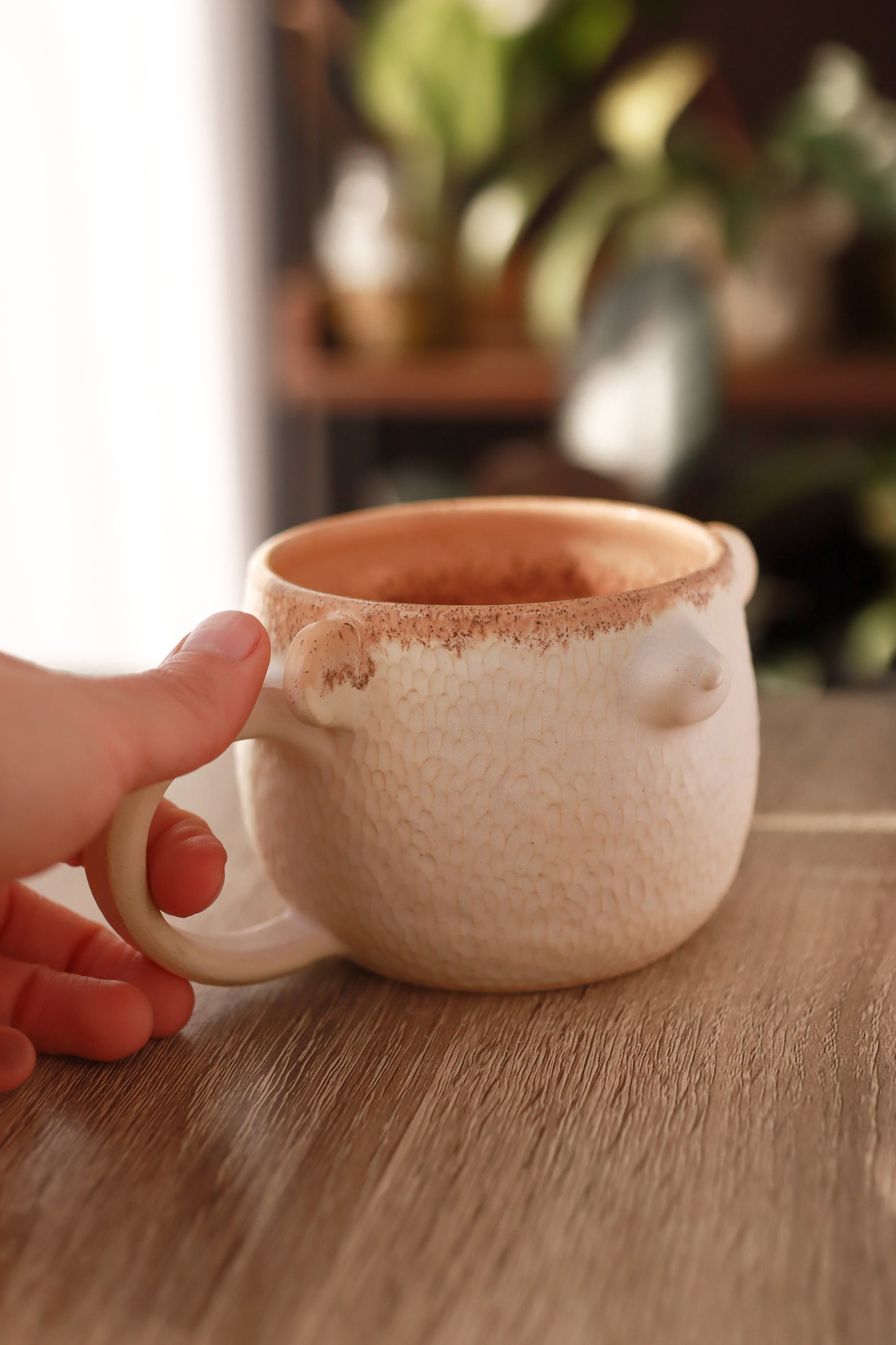 Taza texturada de osito