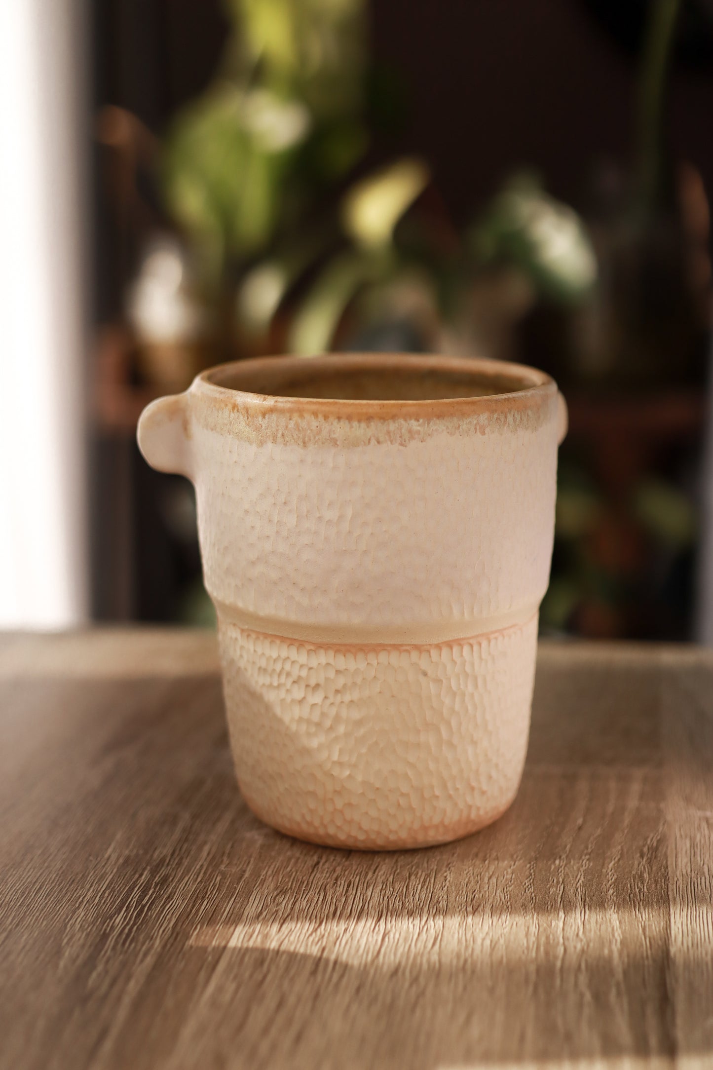 Vaso oso marfil