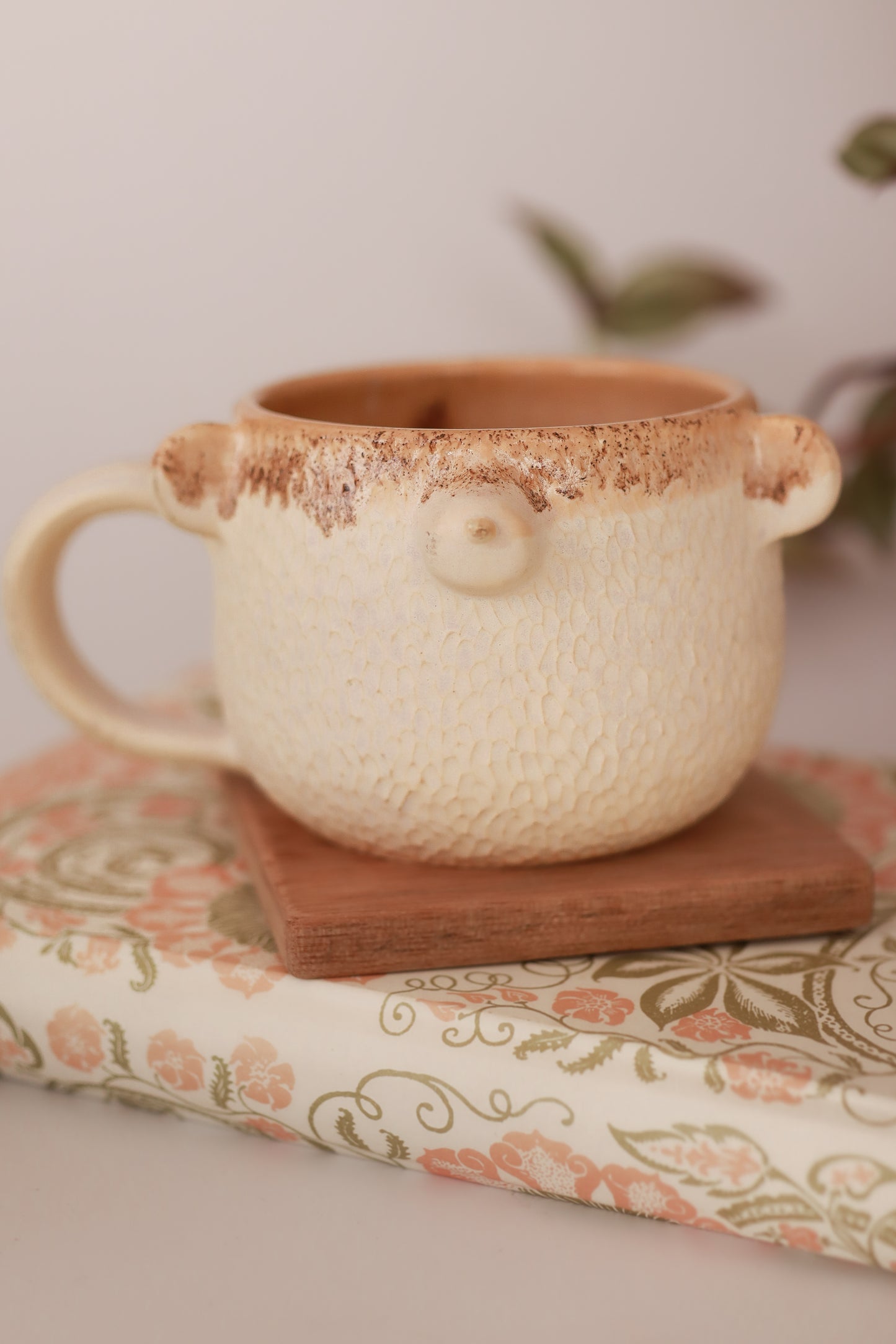 Taza texturada de osito