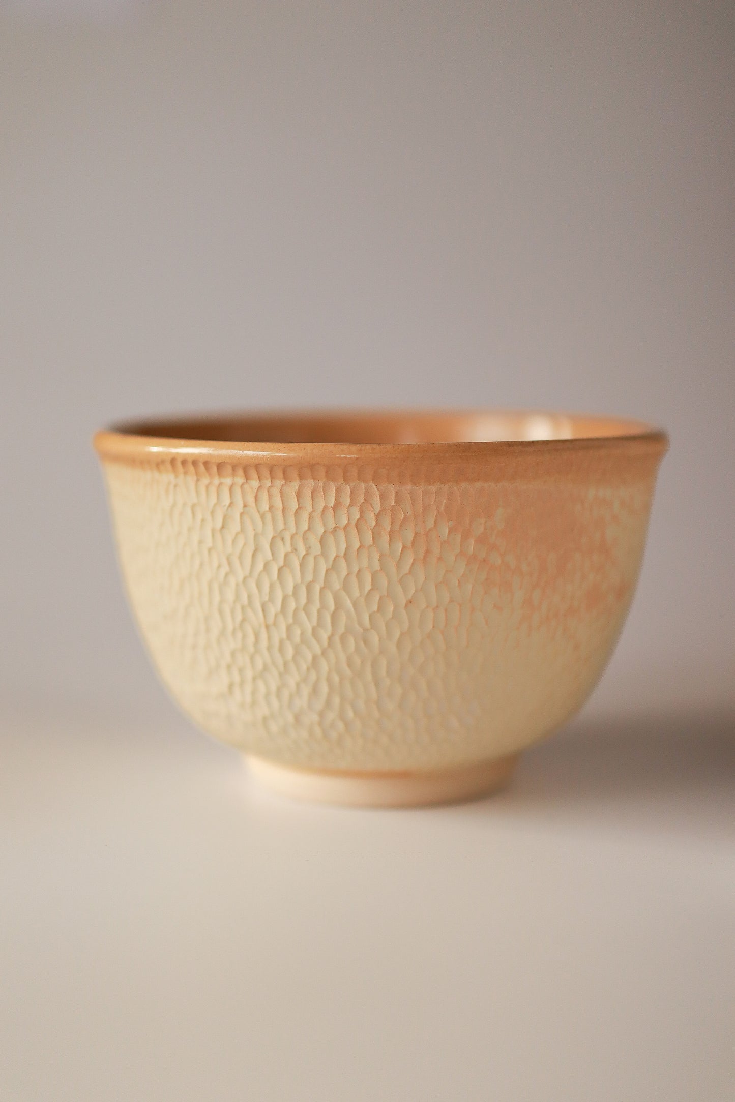 Bowl texturado blanco