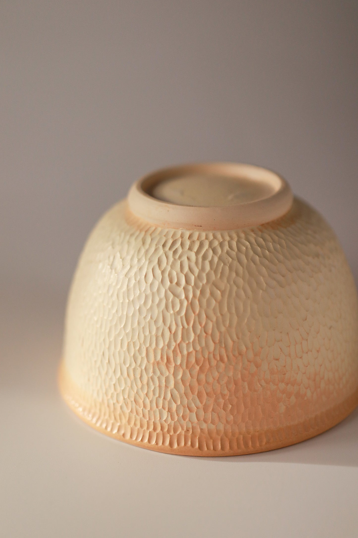 Bowl texturado blanco