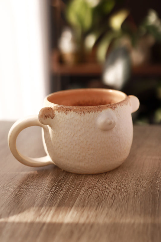Taza texturada de osito